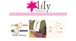 Desktop Screenshot of lilybrooklyn.com